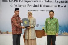 BPK Kalbar Serahkan LHP LKPD TA 2024