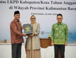 BPK Kalbar Serahkan LHP LKPD TA 2024