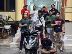 Tim Resmob Polda Kalbar Tangkap Terduga Pelaku Pencurian Motor di Pontianak Timur