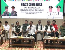 Wagub Kalbar Tegaskan Penanganan Karhutla Terhadap Kearifan Lokal Daerah Perhuluan