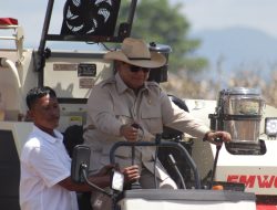 Panen Jagung di Bengkayang, Prabowo Tegaskan Indonesia Siap Swasembada Pangan