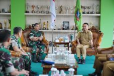 Wali Kota Edi Kamtono Terima Kunjungan Danlanud Supadio