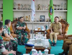 Wali Kota Edi Kamtono Terima Kunjungan Danlanud Supadio