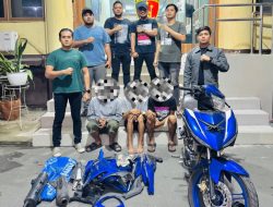 Tiga Pelaku Curanmor Dibekuk Polisi