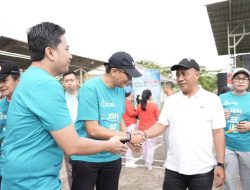 Gelar Jalan Sehat Nusantara, Krisantus Ajak Warga Jaga Kekompakan