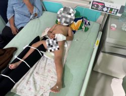 Anak Usia 2 Tahun Kritis Akibat Tabrakan di Sungai Laur Ketapang