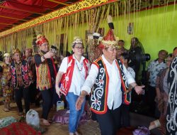Bupati Sis Resmikan Rumah Betang So Ingko Banua