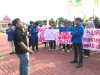 Puluhan Mahasiswa ‘Geruduk’ Polres Kubu Raya, Tuntut Penanganan Kasus Oli Palsu