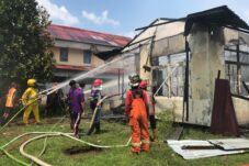 Kebakaran Hebat Landa Rumah Kos Mahasiswa di Pontianak