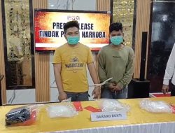 Tiga Kilo Sabu Dibungkus Kemasan Kopi, Dua Kurir Diciduk Polisi