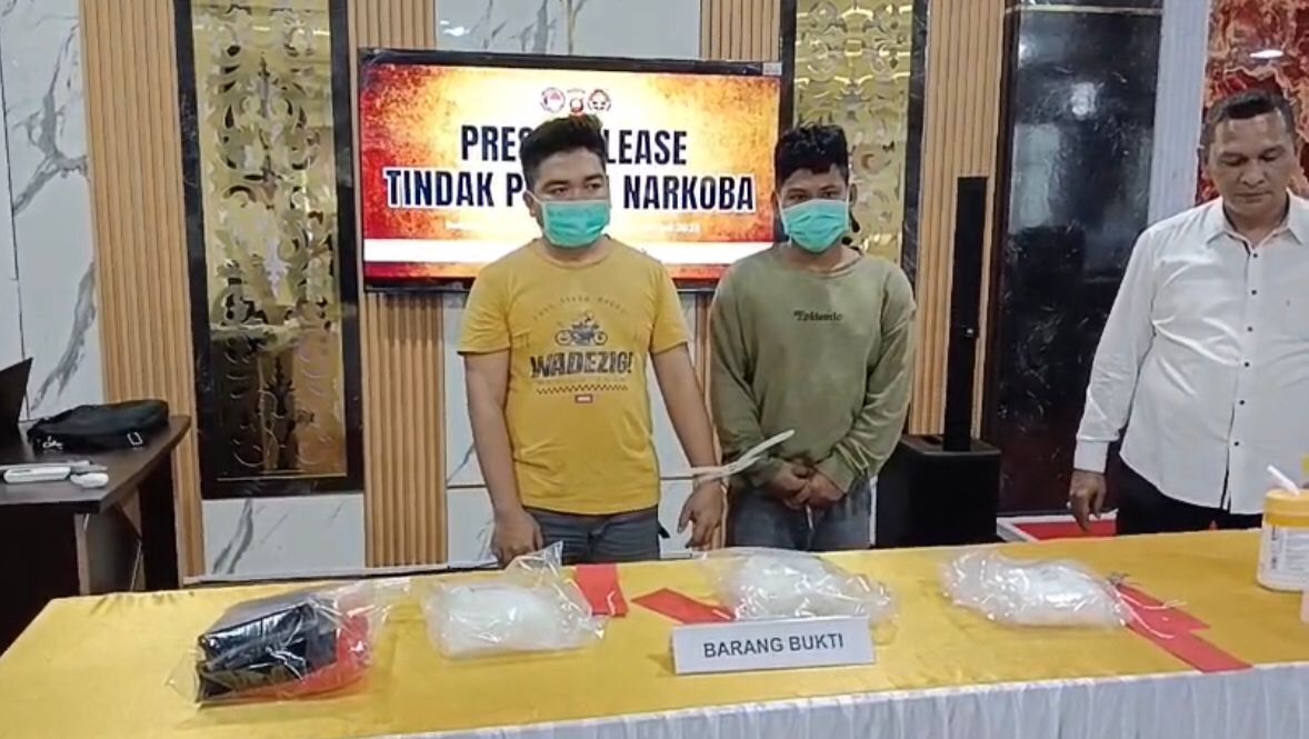 Tiga Kilo Sabu Dibungkus Kemasan Kopi, Dua Kurir Diciduk Polisi