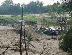 Warga Keluhkan Aktivitas PETI di Hilir Bantaran Sungai Mandor