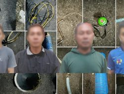 Polres Sekadau Tangkap Empat Pelaku PETI di Sungai