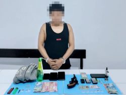 Polsek Tumbang Titi Tangkap Pengedar Narkoba, Sita 9 Paket Sabu
