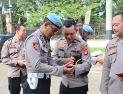 Bidpropam Polda Kalbar Gelar Gaktibplin di Polresta Pontianak, Pastikan Disiplin Personel