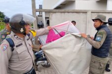 Tim Gabungan Gencar Razia Layangan Gelasan di Kubu Raya