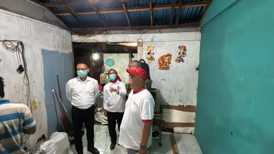 Wali Kota Tinjau Perbaikan Rumah Tak Layak Huni di Gang Pajajaran V