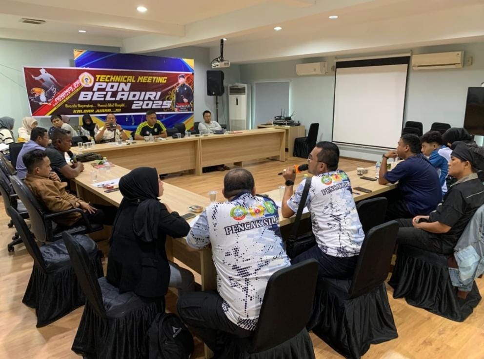 Ketegangan Warnai Technical Meeting Selekprov Pencak Silat Kalbar