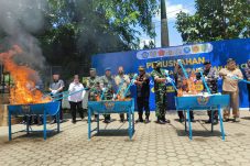 Bea Cukai Kalbar Musnahkan Barang Hasil Penindakan