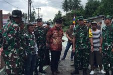 Tinjau Peresmian Manunggal Air, Sujiwo Tegaskan Pentingnya Kemanunggalan TNI dan Rakyat