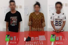 Polsek Simpang Hulu Tangkap Tiga Pengedar Sabu