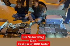 Bareskrim Polri Bongkar Penyelundupan Narkoba Asal Malaysia