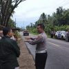 Polisi Olah TKP Ulang Kecelakaan Maut Moge di Bengkayang