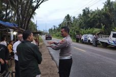 Polisi Olah TKP Ulang Kecelakaan Maut Moge di Bengkayang