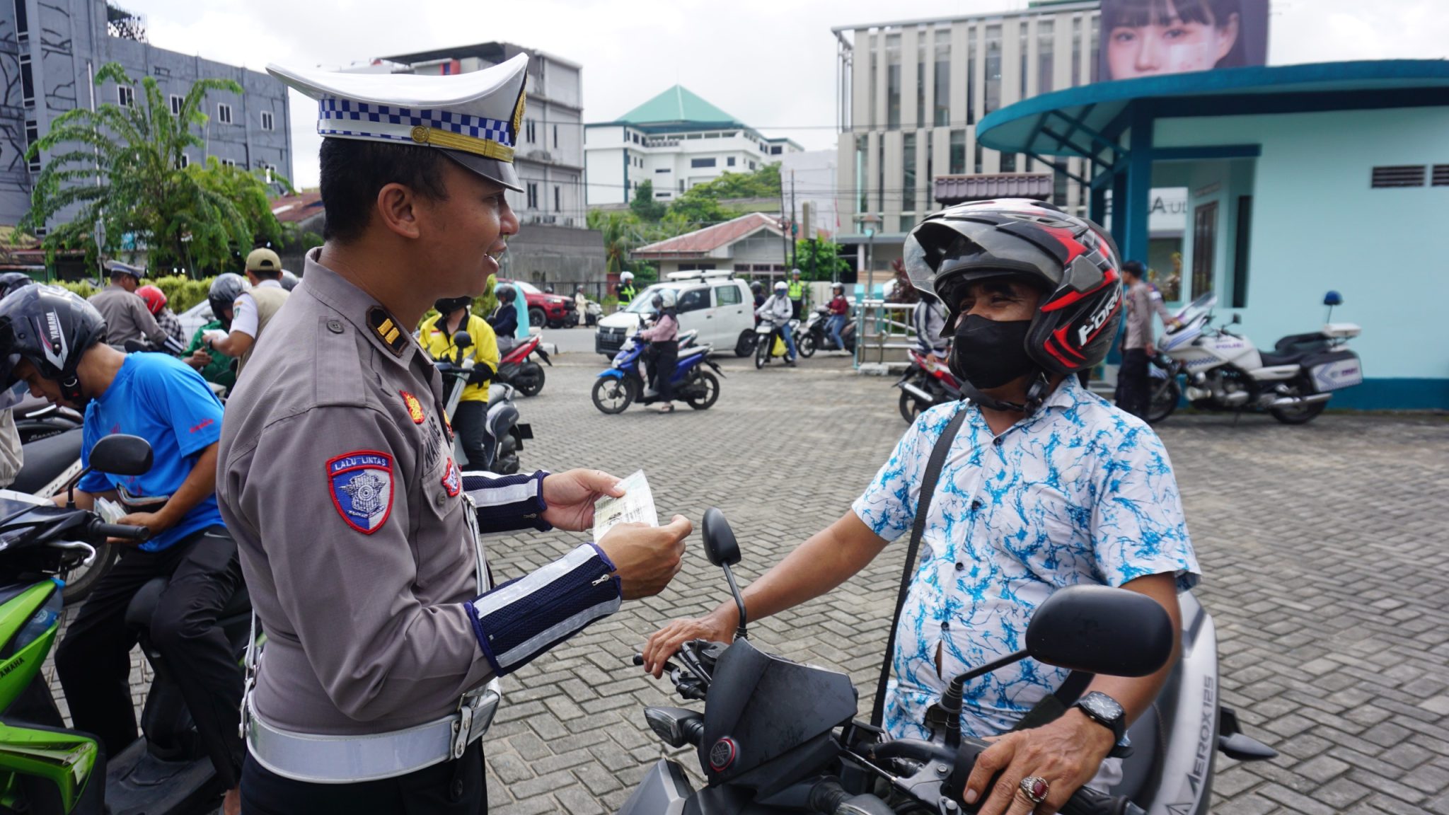 Puluhan Pelanggar Terjaring dalam Ops Zebra Pontianak