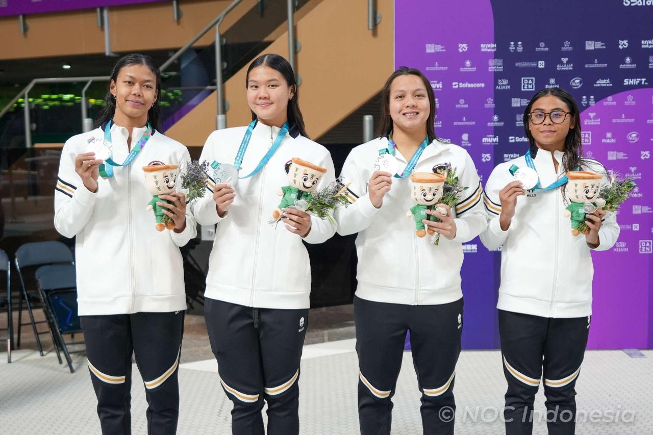 Tim Renang Indonesia Berhasil Raih Medali Perunggu di ISG 2025