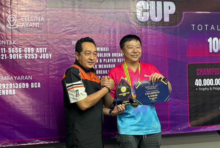 Yuliansyah Cup Jadi Ajang Pembinaan Atlet Biliar Kalbar, Dorong Lahirnya Bibit Nasional