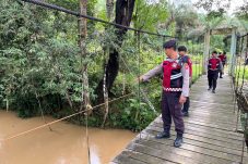 Sat Samapta Polres Bengkayang Petakan Titik Longsor dan Banjir di Dua Kecamatan