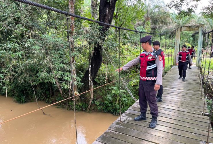 Sat Samapta Polres Bengkayang Petakan Titik Longsor dan Banjir di Dua Kecamatan