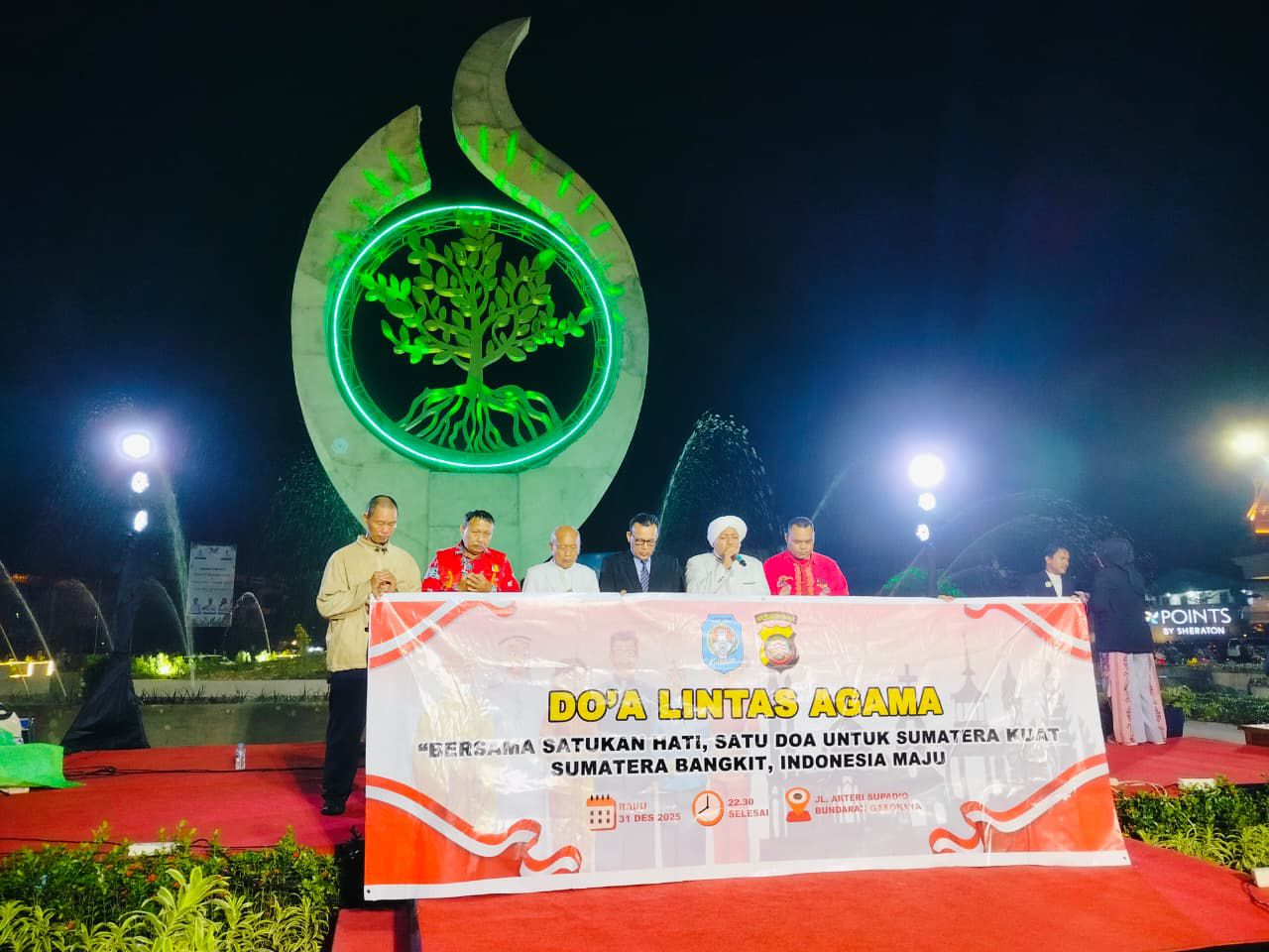 Peresmian Bundaran Gaforaya Jadi Ajang Kepedulian, Dana Kemanusiaan Terkumpul Rp500 Juta