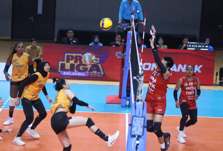 Popsivo Polwan Buka ProLiga 2026 dengan Kemenangan Telak atas Medan Falcons