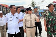 Jalan Pasar Sungai Kakap Rampung Dibangun, Sujiwo Siapkan Penataan Kios Gratis