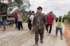 Pembangunan Jalan Ahmad Yani 3 Terus Dikebut, Sujiwo Targetkan Rampung Pertengahan Ramadan