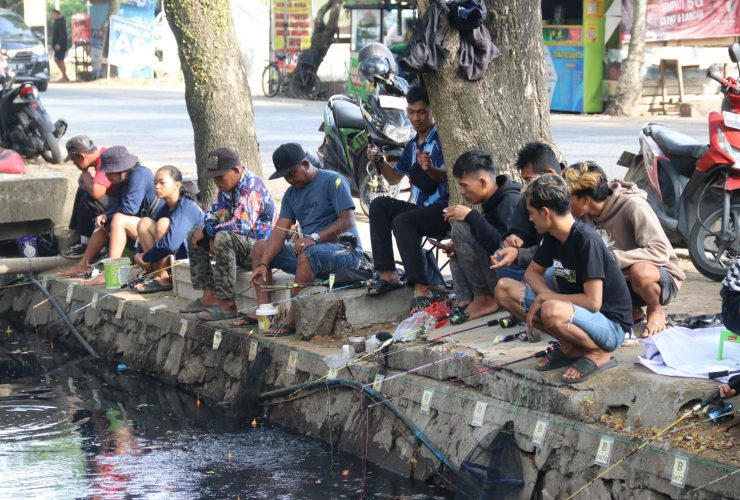 Lomba Mancing Amal Ampera Warnai Suasana Jelang Ramadan