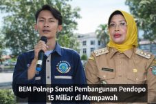 BEM Polnep Soroti Rencana Pembangunan Pendopo Rp15 Miliar di Mempawah