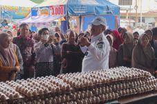 Gerakan Pasar Murah di Sanggau Dipadati Warga