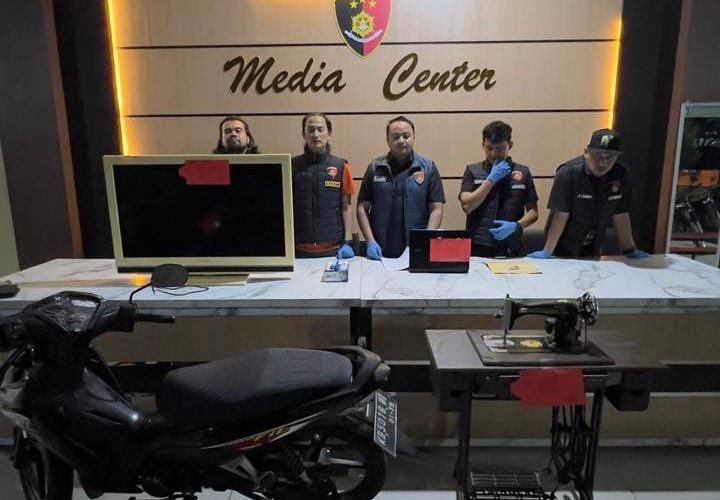 Dua Pria Bobol Rumah di Jalan Purnama, Hasil Kejahatan untuk Beli Sabu