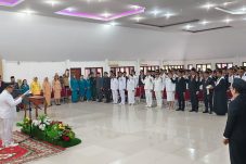 Bupati Sanggau Lantik 92 Pejabat PTP, Administrator dan Pengawas