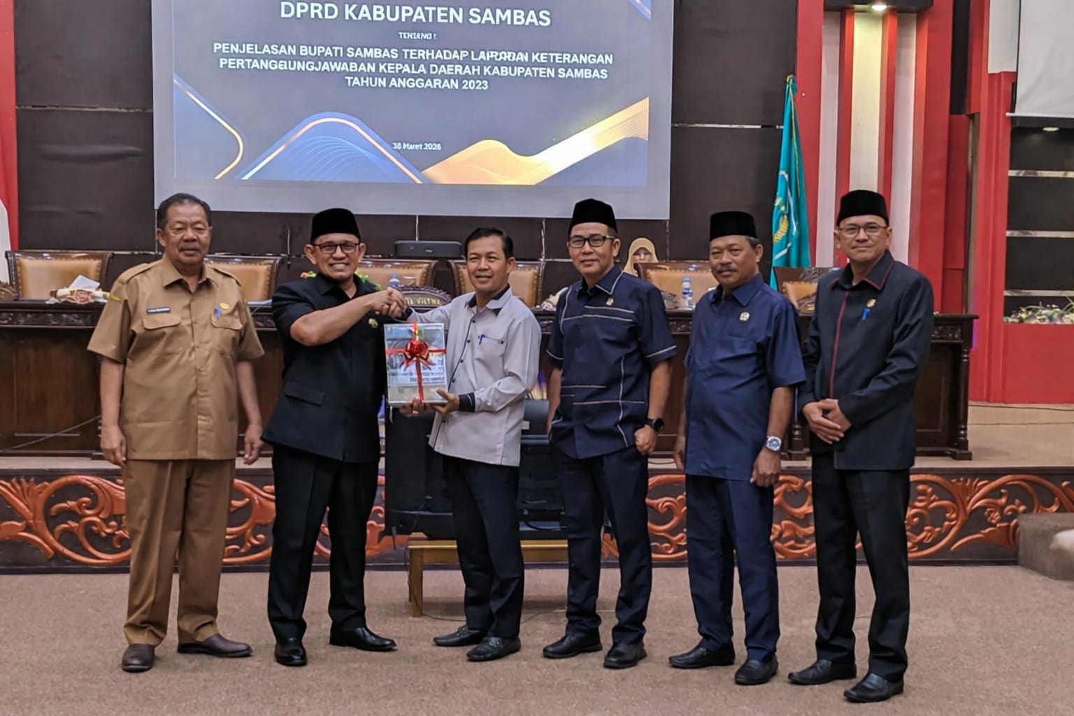 Wabup Heroaldi Sampaikan LKPJ 2025, Sejumlah Indikator Membaik