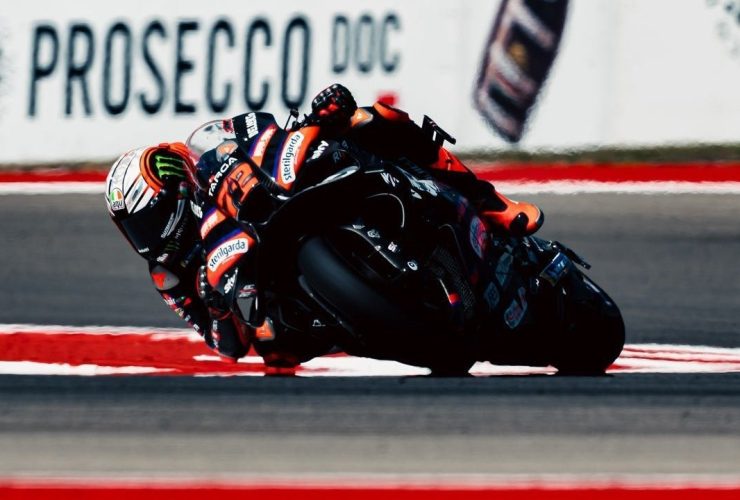 Duo Aprilia Podium Marco Bezzecchi Menang Dominasi Meski Motor Rusak