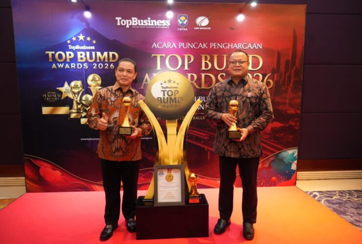 Bank Kalbar dan RSJ Kalbar Sabet Bintang Tertinggi di TOP BUMD Awards 2026
