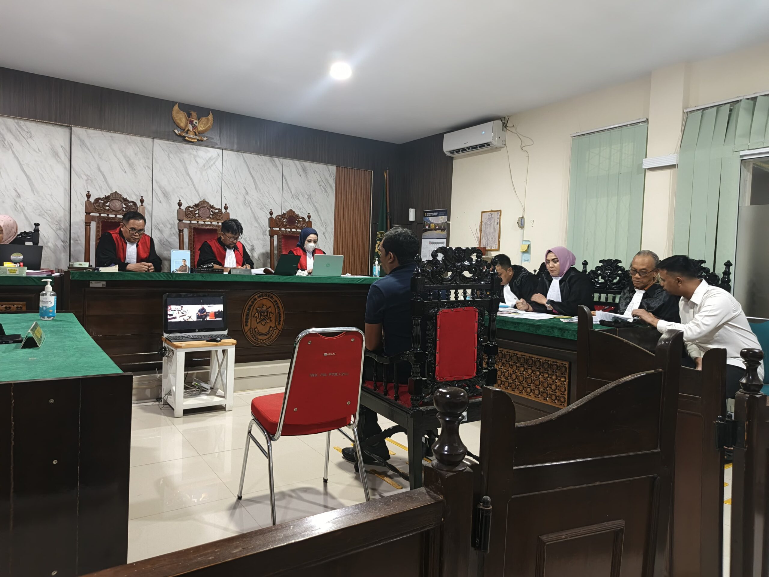 Sidang Oknum Anggota Polres Melawi Kasus Dugaan Narkoba Digelar, Kuasa Hukum Pertanyakan Perbedaan BAP