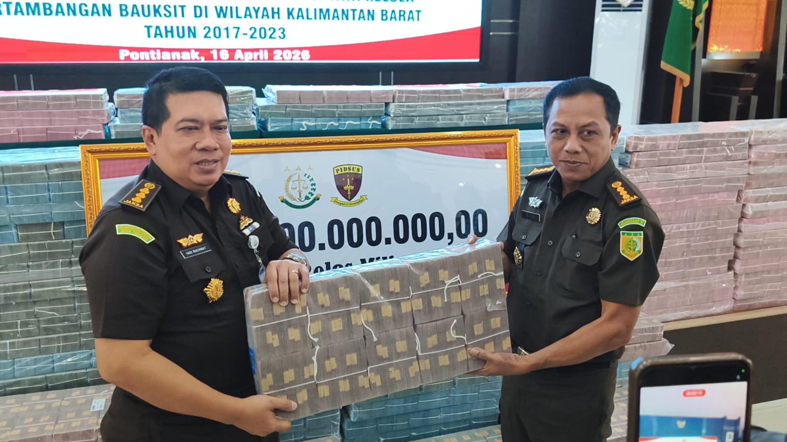 Kejati Kalbar Selamatkan Rp115 Miliar dari Kasus Dugaan Korupsi Tambang Bauksit