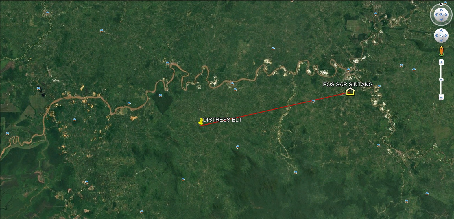 Helikopter yang Hilang Kontak Dilaporkan Meledak di Nanga Taman, Berikut Nama-nama Korban