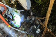 Tim Gabungan Temukan Lokasi Jatuhnya Heli, Kondisinya Terlihat Hancur