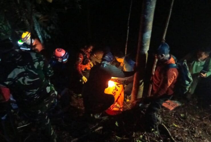 Empat Korban Jatuhnya Heli PK-CFX Berhasil Dievakuasi